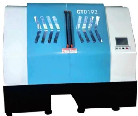 High Efficiency Centrifugal Polishing Machine 16 Barrel 220V for Bathroom Faucets