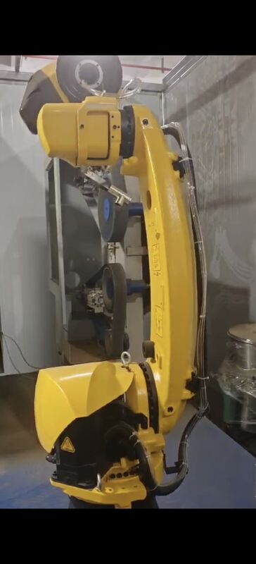 High Precision Robot Grinder Manipulator ±0.02mm Accuracy with Sanding Belt