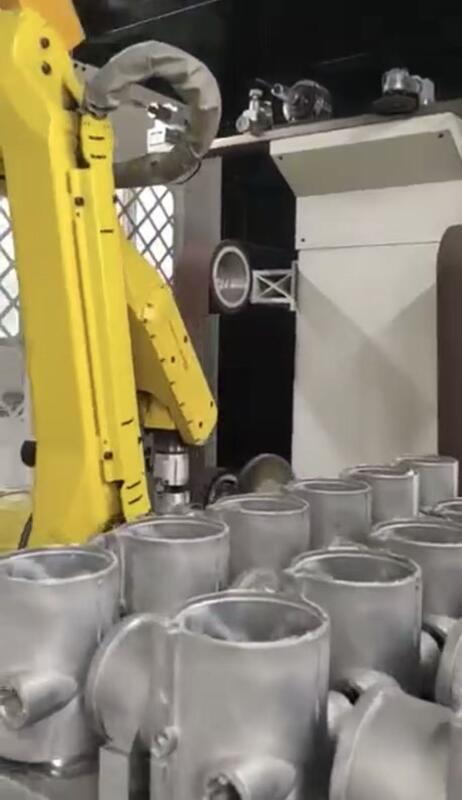 Automatic Precision Robotic Deburring System Precision Deburring Robot 220V