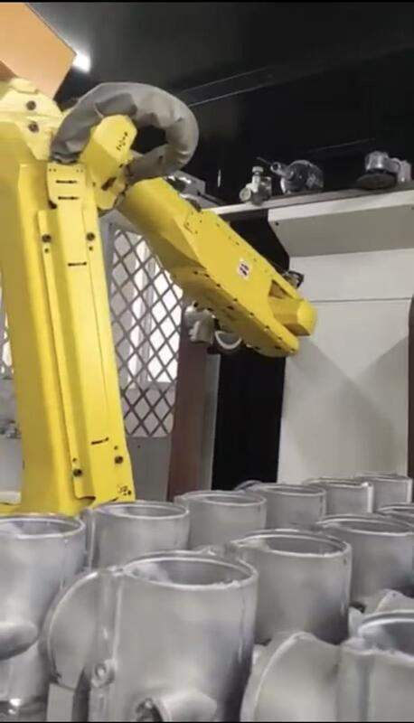 Precision Control Robotic Deburring Machine Automatic Smart 1000 Pieces/Hour