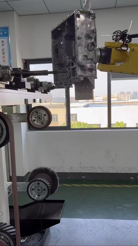 Industrial Electric Robotic Deburring Machine Customizable 6 Axis
