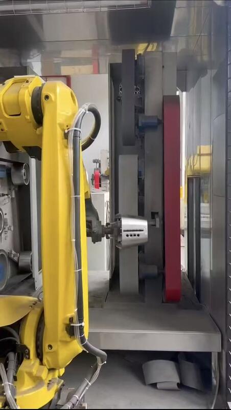 High Precision Robotic Polishing Machine Fully Automated for Toaster Housing