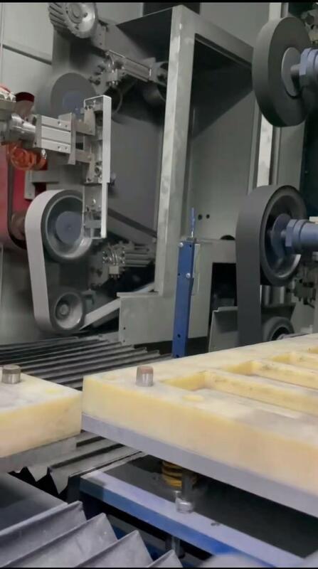 Precision Robotic Surface Finishing Grinding Machine Fully Automated 380V