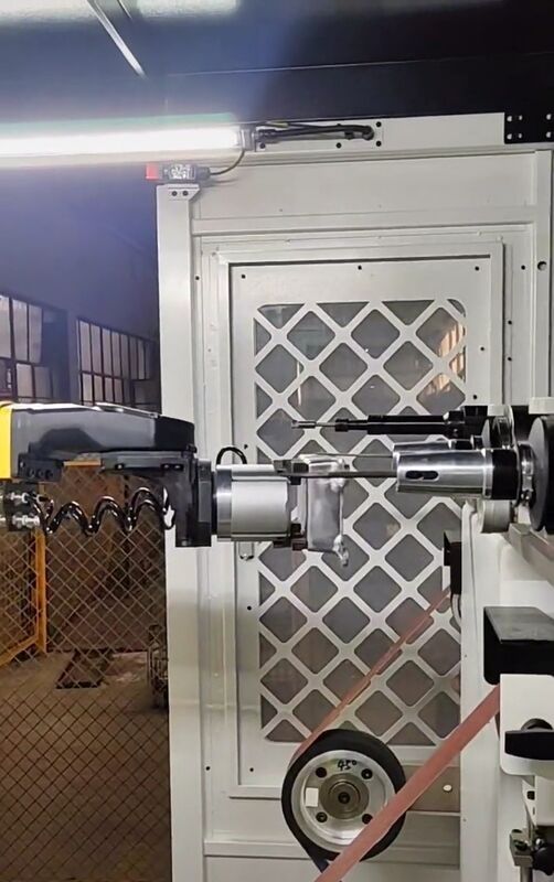 Custom Automatic Deburring Machine 220V for Aluminum Alloy Enclosure