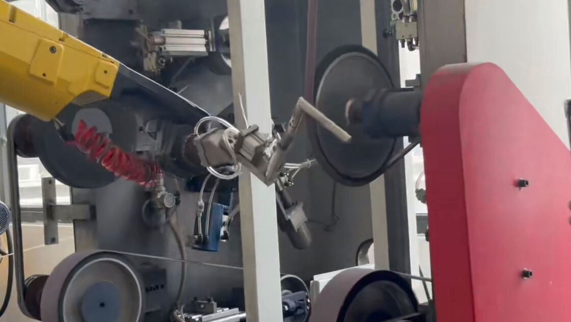 Robotic Grinding And Polishing Technology Ensuring and Repeatable Results in Stainless Steel Welded Handle Manufacturing and Finishing
