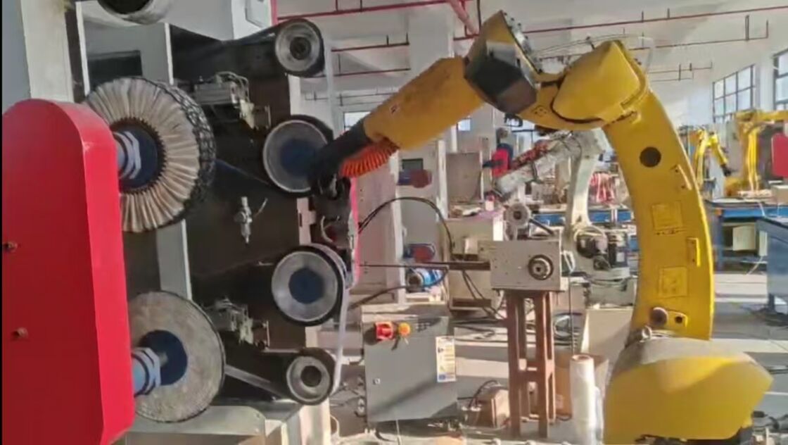 Robotic Grinding Cell Delivering Consistent Machining Results and Performance in Grinding Zinc Alloy Bathroom Hardware Accessories