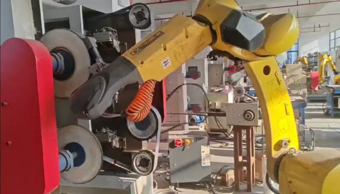 Robotic Grinding Cell Delivering Consistent Machining Results and Performance in Grinding Zinc Alloy Bathroom Hardware Accessories