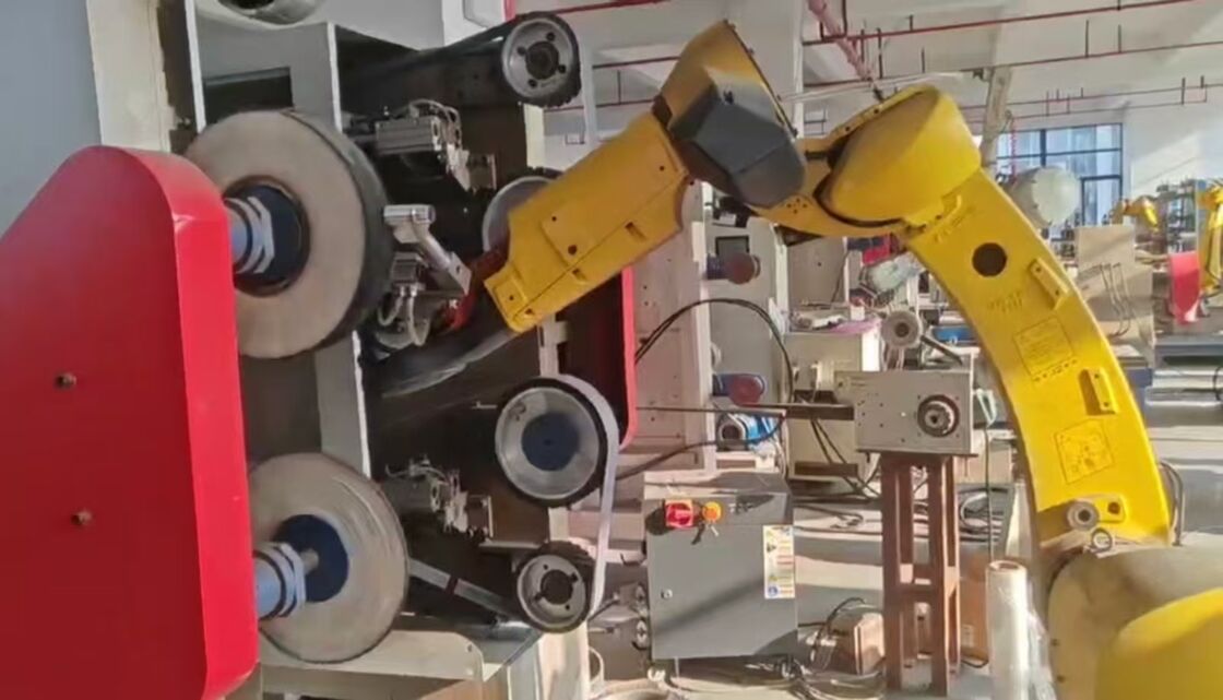 Robotic Grinding Cell Utilizing FANUC Robot for Accurate Burr and Parting Line Detection in Zinc Alloy Bathroom Hardware Grinding