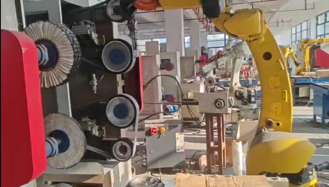 Robotic Grinding Cell Utilizing FANUC Robot for Accurate Burr and Parting Line Detection in Zinc Alloy Bathroom Hardware Grinding