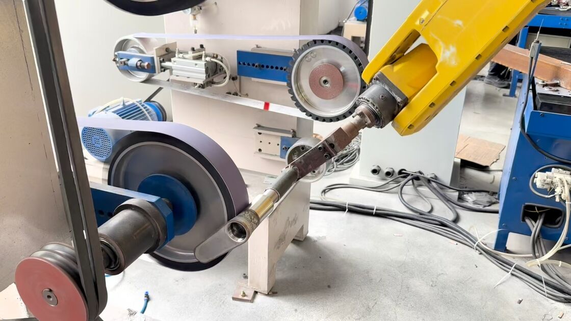 Robotic Grinding Automation Engineered for Stable Grinding Performance and Consistent Surface Finishing in Stainless Steel Faucet Production
