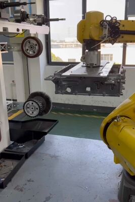 6 Axis Edge Deburring Machine 220V for Die Cast Aluminum Alloy