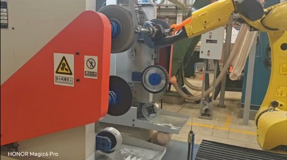 PLC Robotic Grinding And Polishing Machine for Zinc Alloy Sanitary Components